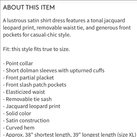 Joie NWT pink satin leopard mini belted dress S - Picture 12 of 13